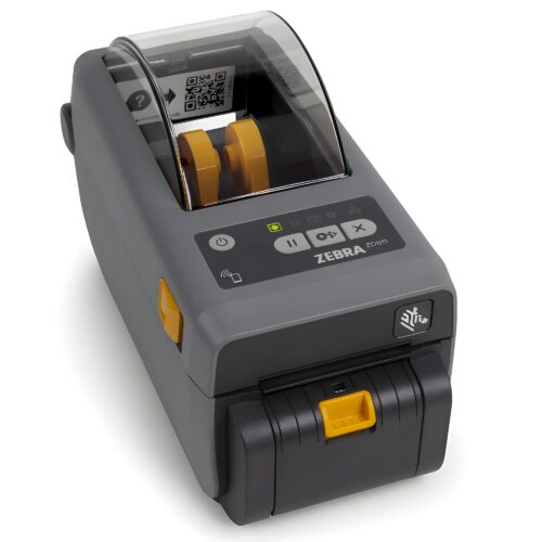 PrinterZip ZD611dt  package, includes Zebra ZD611 2" Printer, Z10 Applicator, Label Tray, factory installed Peeler. <br/>SKU: ZD6A022-D11E00EZ