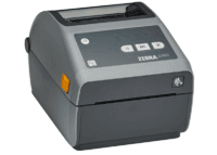 image PrinterZip ZD621dt package, includes Zebra ZD621 4" Printer, Z10 Applicator, Label Tray, user installed Peeler. <br/>SKU:ZD6A042-D01R01EZ