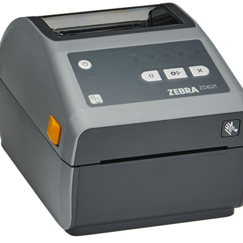 image PrinterZip ZD621dt package, includes Zebra ZD621 4" Printer, Z10 Applicator, Label Tray, factory installed Peeler. <br/>SKU: ZD6A042-D11F00EZ