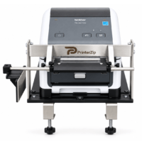 PrinterZip Z10 Desktop Printer Label Applicator package with Brother TD4210D/ TD4410D/TD4420D/TD4520D printer