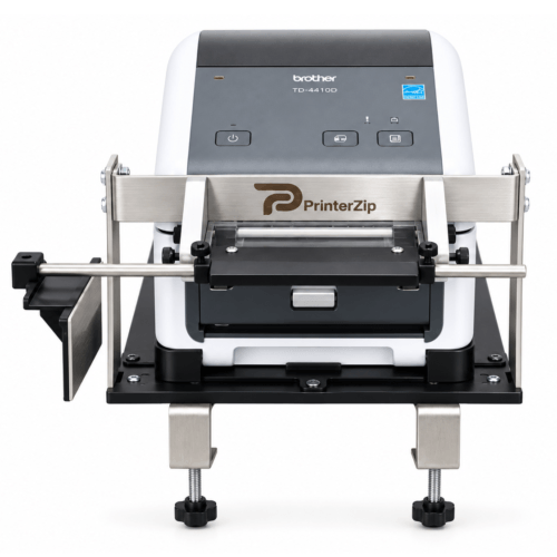 PrinterZip Z10 Desktop Printer Label Applicator package with Brother TD4210D/ TD4410D/TD4420D/TD4520D printer