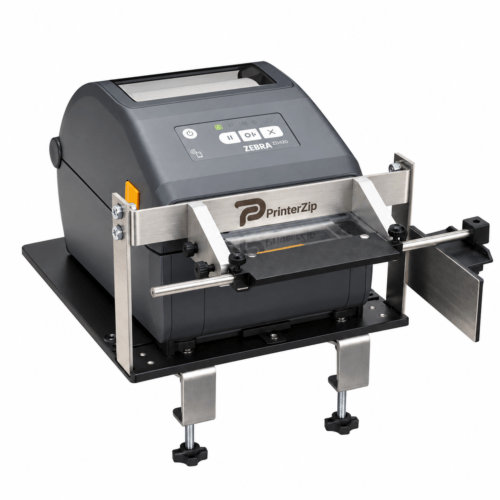 zd421 pkg PrinterZip Z10 Desktop Printer Label Applicator package with Zebra ZD421 printer